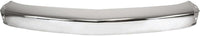 Front Bumper Impact Bar Chrome + Lower Valance Textured + End Caps Left Driver & Right Passenger Side Direct Replacement Compatible With 2007-2008 Chevrolet Silverado 1500 GM1002830