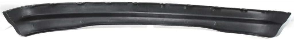 Front Lower Valance Panel Textured Plastic Without Tow Hook Holes Direct Replacement Compatible With 1997-1998 Ford F-150 / F-250 FO1095165 F65Z17626AC