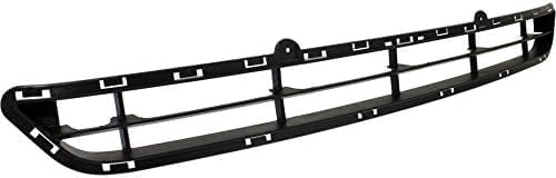 Front Bumper Lower Grille Textured Plastic Direct Replacement Compatible With 2013-2016 Hyundai Santa Fe HY1036118 865614Z000