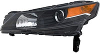 Set Of 2 Front Headlight Lens And Housing Right Passenger & Left Driver Side Direct Replacement Compatible With 2012-2014 Acura TL AC2519118 AC2518118 33101TK4A11 33151TK4A11