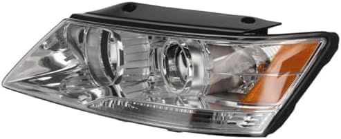 Set Of 2 Front Headlight Assembly Right Passenger & Left Driver Side Direct Replacement Compatible With 2009-2010 Hyundai Sonata HY2502148 HY2503148 921010A500 921020A500
