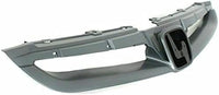 Front Upper Textured + Lower Primed Grille Direct Replacement Compatible With 2006-2007 Honda Accord HO1200179 HO1036101 71121SDAA10ZA 71102SDAA00