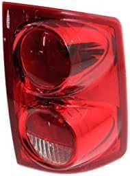 Set Of 2 Tail Light Assembly Right Passenger & Left Driver Side Direct Replacement Compatible With 2005-2010 Dodge Dakota 55077604AD-PFM 55077605AD-PFM