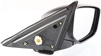 Front Power Mirror Manual Folding Heated Primed Without Signal Light Right Passenger Side Direct Replacement Compatible With 2008-2012 Honda Accord HO1321231 76208TA5A11