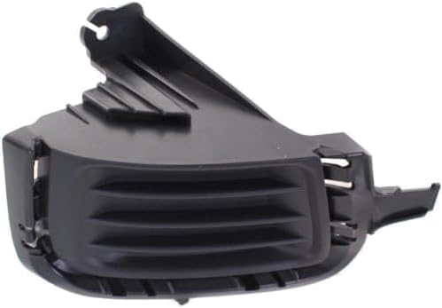 Set Of 2 Front Fog Light Cover Textured Plastic Left Driver & Right Passenger Side Direct Replacement Compatible With 2012-2014 Toyota Prius C TO1039164 TO1038164