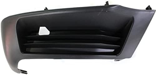 Set Of 2 Front Bumper End Cap Primed Plastic Right Passenger & Left Driver Side Direct Replacement Compatible With 2010-2012 Lexus RX350 / RX450H LX1017100 LX1016100 527110E020