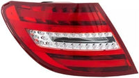 Tail Light Assembly Left Driver Side Direct Replacement Compatible With 2012-2015 Mercedes Benz C-Class MB2800135 2049060603