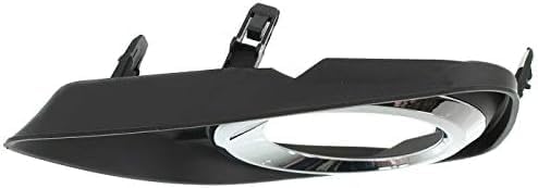 Set Of 2 Front Fog Light Molding Primed Plastic Left Driver & Right Passenger Side Direct Replacement Compatible With 2010-2011 Toyota Camry TO1038131 TO1039131 5203006050 5204006050
