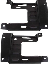 Set of 2 Front Bumper Mounting Plate Bracket Right Passenger & Left Driver Side Direct Replacement Compatible with 2004-2006 Ford F-150 FO1067159 FO1066159 4L3Z17B984AA 4L3Z17B985AA