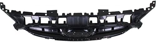 Front Grille Textured Shell And Insert Plastic Direct Replacement Compatible With 2012-2013 Hyundai Accent HY1200161 HY1200177 863511R000 863511R100