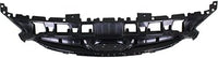 Front Grille Textured Shell And Insert Plastic Direct Replacement Compatible With 2012-2013 Hyundai Accent HY1200161 HY1200177 863511R000 863511R100