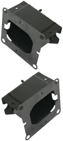 Set Of 2 Front Bumper Mounting Stay Bracket Steel Right Passenger & Left Driver Side Direct Replacement Compatible With 2005-2006 Nissan Altima / 2004-2008 Maxima NI1067127 NI1066127