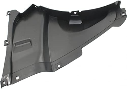 Front Lower Section Fender Liner Plastic Left Driver Side Direct Replacement Compatible With 2013-2019 BMW 3-Series BM1250125 51718055019