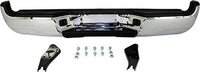 Rear Step Bumper Assembly Chrome Steel Direct Replacement Compatible With 2005-2015 Toyota Tacoma TO1103113 5215104061-PFM