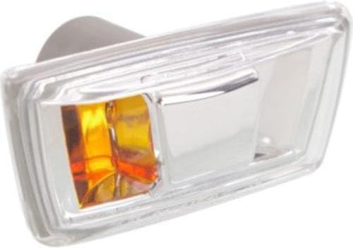 Front Marker Light Right Passenger Side Direct Replacement Compatible With 2008 Chevrolet Malibu / 2007-2010 Saturn Aura GM2531133 15249472-PFM