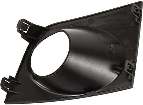 Set Of 2 Front Fog Light Molding Primed Plastic Right Passenger & Left Driver Side Direct Replacement Compatible With 2007-2012 Nissan Versa NI1039112 NI1038112 62256EM30B 62257EM30B