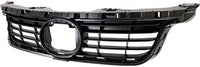 Front Grille Painted Dark Gray Shell And Insert Plastic Direct Replacement Compatible With 2011-2013 Lexus CT200h LX1200139 5311176900