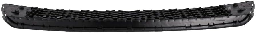 Front Bumper Cover Primed Plastic + Lower Center Grille Direct Replacement Compatible With 2015-2017 Subaru WRX