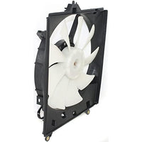 Front Radiator & A/C Condenser Cooling Fan Assembly Plastic Direct Replacement Compatible with 2000-2004 Toyota Avalon TO3115118 TO3113110 167110A080 167110A120-PFM