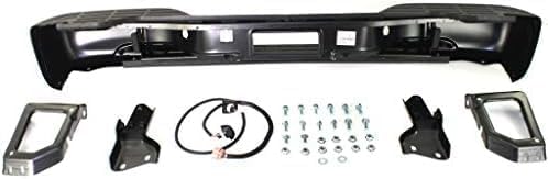Rear Step Bumper Assembly Primed Steel Direct Replacement Compatible With 2000-2006 Chevrolet Suburban/GMC Yukon GM1101115 19121287-PFM