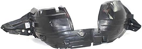 Set Of 2 Front Fender Liner Plastic Left Driver & Right Passenger Side Direct Replacement Compatible With 2007-2012 Nissan Sentra NI1249116 NI1248116 63840ET80A 63841ET80A
