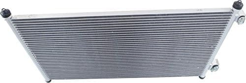 Front A/C Condenser Aluminum Core Direct Replacement Compatible With 2001-2005 Honda Civic HO3030107 80110S5A003