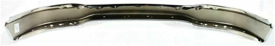 Front Bumper Chrome Steel + Upper Cover Primed + Lower Valance Textured Direct Replacement Compatible With 1999-2002 Ford F-150 FO1002356 FO1057282 FO1095194 XL3Z17757AA