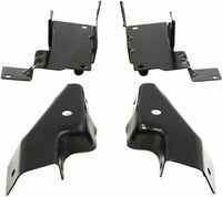 Front Bumper Chrome + Grille + Upper Cover + Lower Valance Textured + Brackets + Headlights + Fog Lamps Left & Right Direct Replacement Compatible With 2003-2006 Chevy Silverado 1500