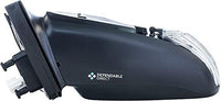 Front Power Mirror Non-Heated Primed Plastic Left Driver Side Direct Replacement Compatible With 2005-2010 Scion tC SC1320102 8794021190C0