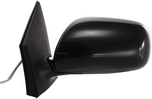 Set Of 2 Front Power Mirror Manual Folding Non-Heated Primed Right Passenger & Left Driver Side Direct Replacement Compatible With 2009-2013 Toyota Corolla TO1320249 TO1320260