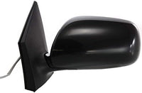 Set Of 2 Front Power Mirror Manual Folding Non-Heated Primed Right Passenger & Left Driver Side Direct Replacement Compatible With 2009-2013 Toyota Corolla TO1320249 TO1320260