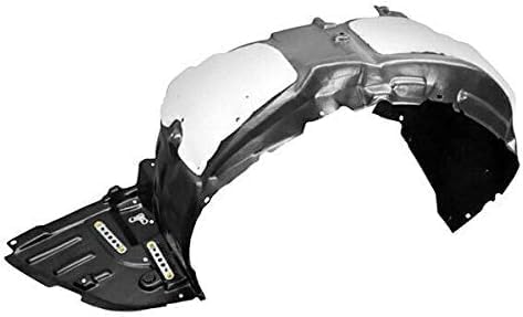 Front Fender Liner Left Driver Side Direct Replacement Compatible With 2013-2017 Lexus LS460 LX1248132 5380650080