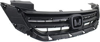 Front Grille Textured Shell And Insert Plastic Direct Replacement Compatible With 2013-2015 Honda Accord HO1200214 71121T2FA01