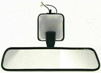 AUTOS PARTS PLUS Rear View Interior Mirror With Light Direct Replacement Compatible With 1989-1995 Toyota Pickup / 1990-1995 4Runner TO2950105 878108914204