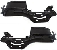 Set Of 4 Front Bumper Side + Cover Bracket Left Driver & Right Passenger Side Direct Replacement Compatible With 2004-2007 Nissan Titan NI1032104 NI1032104 NI1066130 NI1067130