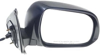 Set Of 2 Front Power Mirror Manual Folding Non-Heated Primed Plastic Left Driver & Right Passenger Side Direct Replacement Compatible With 2012-2015 Toyota Tacoma TO1321283 TO1320283