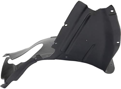 Front Section Fender Liner Right Passenger Side Direct Replacement Compatible With 2009-2011 Audi A3 AU1250108 8P0821191D