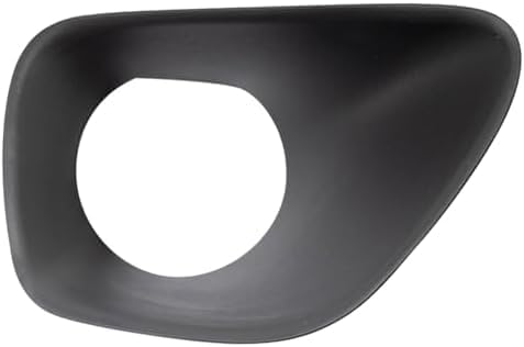 Set Of 2 Front Fog Light Molding Primed Plastic Without Chrome Trim Left Driver & Right Passenger Side Direct Replacement Compatible With 2011-2013 Jeep Grand Cherokee