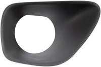 Set Of 2 Front Fog Light Molding Primed Plastic Without Chrome Trim Left Driver & Right Passenger Side Direct Replacement Compatible With 2011-2013 Jeep Grand Cherokee
