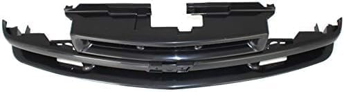 Front Grille Primed Shell With Mesh Insert Plastic Direct Replacement Compatible With 1999-2003 Chevrolet S10 / 2001-2005 Blazer GM1200413 12471853