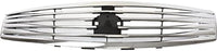 Front Grille Chrome Shell And Insert Plastic Direct Replacement Compatible With 2009 Infiniti G37 / 2007-2008 G35 IN1200116 62070JK60B