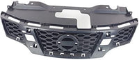 Front Grille Assembly Primed Shell And Insert Plastic Direct Replacement Compatible With 2013-2018 Nissan NV200 NI1200260 623123LM0H