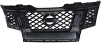 Front Grille Painted Silver Shell With Gray Insert Plastic Direct Replacement Compatible With 2009-2013 Nissan Xterra NI1200241 62310ZL00A