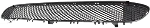 Front Bumper Center Grille Textured Plastic Direct Replacement Compatible With 2015-2017 Mercedes Benz GLA250 MB1036155 1568850822