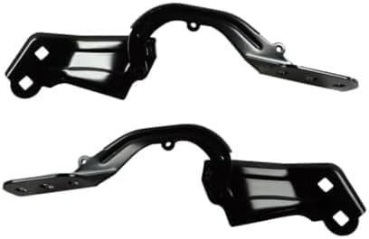 Set of 2 Front Hood Hinge Assembly Steel Left Driver & Right Passenger Side Direct Replacement Compatible with 2013-2016 Ford Escape / 2012-2018 Ford Focus FO1236152 FO1236153