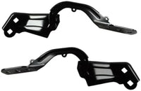Set of 2 Front Hood Hinge Assembly Steel Left Driver & Right Passenger Side Direct Replacement Compatible with 2013-2016 Ford Escape / 2012-2018 Ford Focus FO1236152 FO1236153