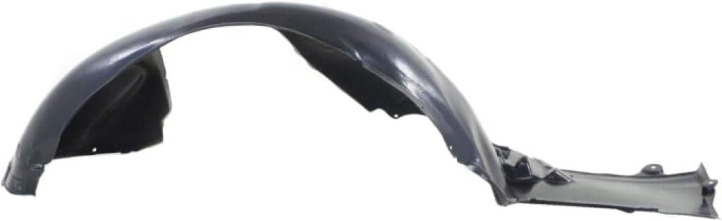 Front Fender Liner Rear Section Left Driver Side Direct Replacement Compatible With 1999-2005 BMW 3-Series BM1250103 51717039677