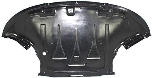 Front Engine Splash Shield Under Cover Direct Replacement Compatible with 2005-2011 Audi A6 Quattro AU1228109 4F0863821T