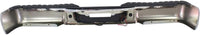 Step Bumper Assembly Chrome Steel Rear Without Object Sensor Holes & Towing Package Direct Replacement Compatible With 2006-2008 Ford F-150 / Lincoln Mark LT FO1103136 8L3Z17906B-PFM