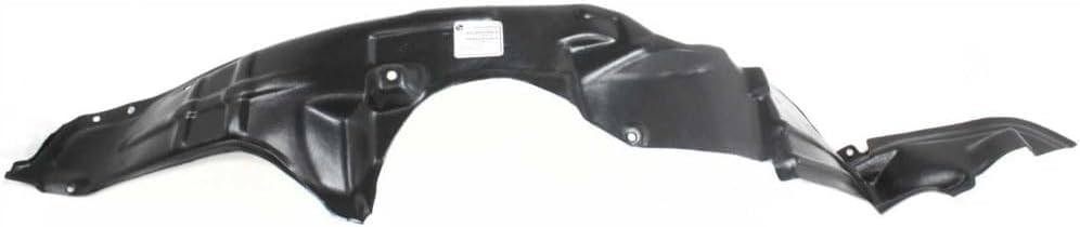 Front Fender Liner Left Driver Side Direct Replacement Compatible With 1998-2000 Toyota Corolla TO1246103 5387602030